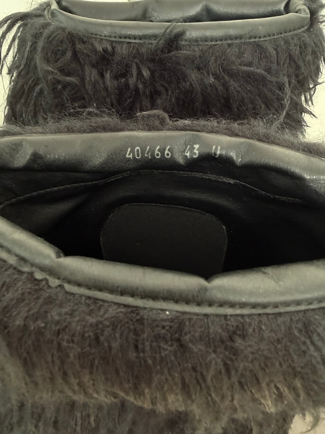 릭오웬스 다크쉐도우 왁스드 페이크퍼 부츠 43 상품이미지6