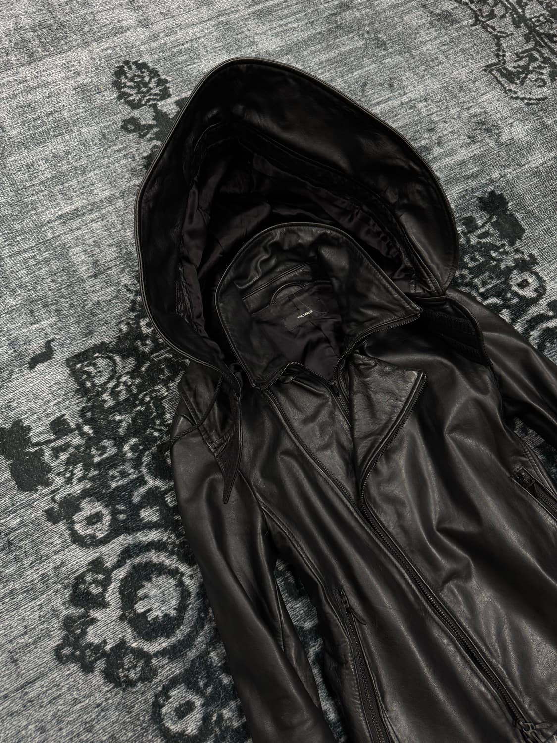 The twelve big hood gimmick lamb skin ri 상품이미지2