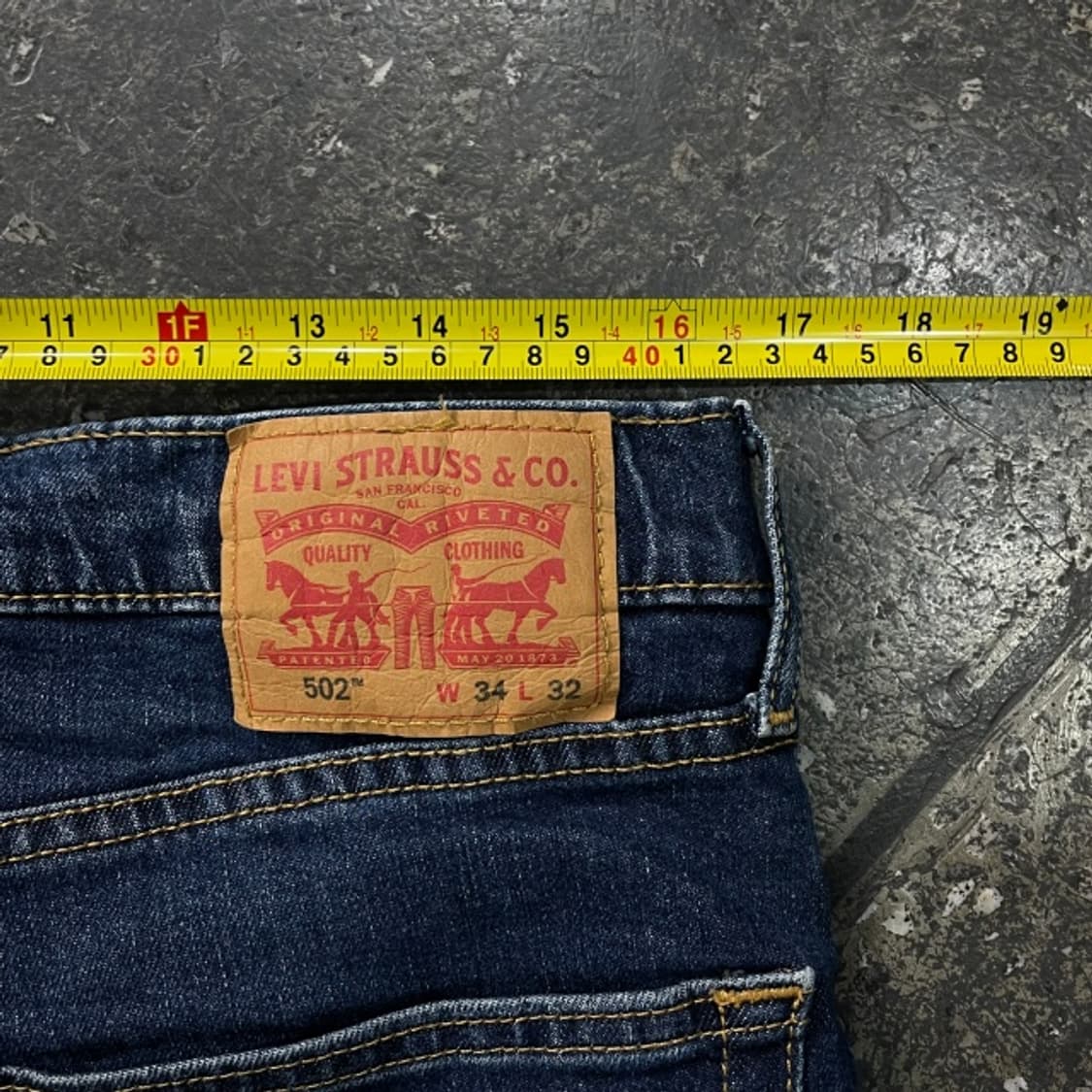 34 리바이스 502 청바지  상품이미지9