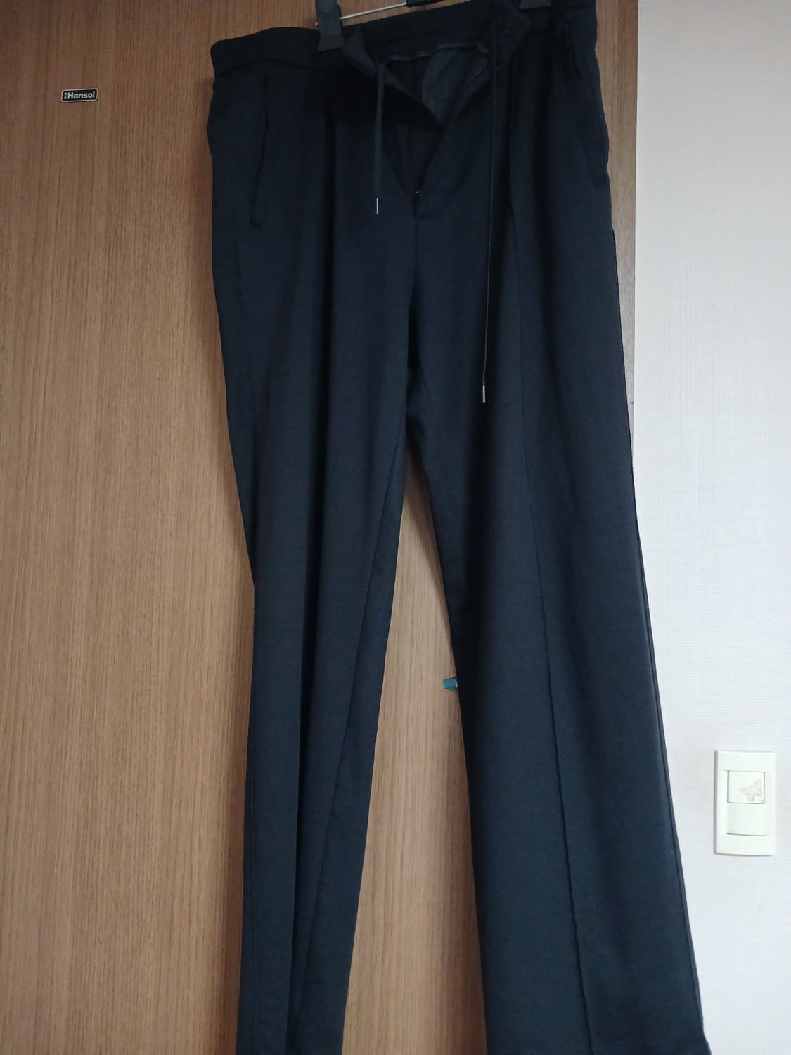 타임옴므 2025 모직 레이온 모직혼방 릴렉스핏 스트링팬츠88 (35) 상품이미지6