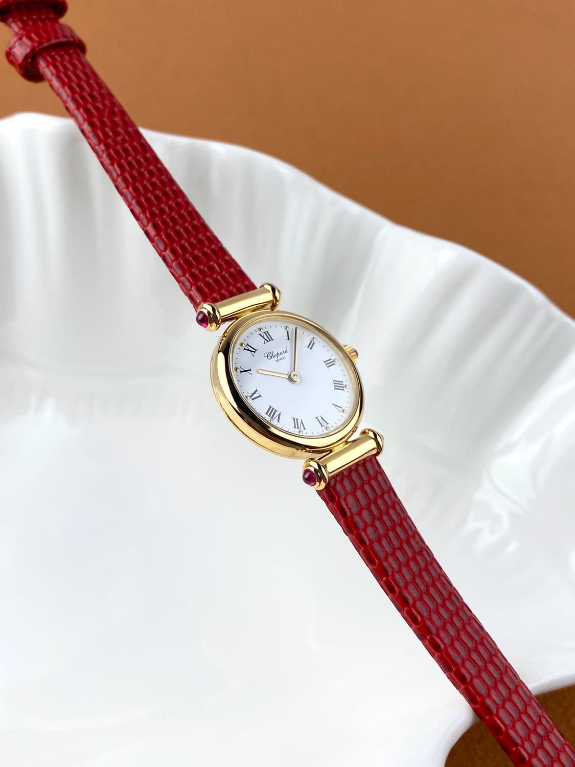 [FULL SET]CHOPARD mini round 18KYG watch 상품이미지4