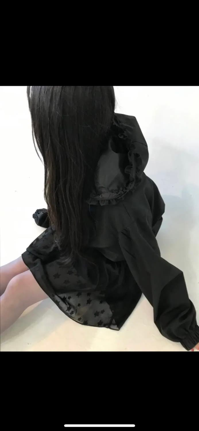 히피디피 보닛 프릴 후드집업 바람막이 상품이미지4