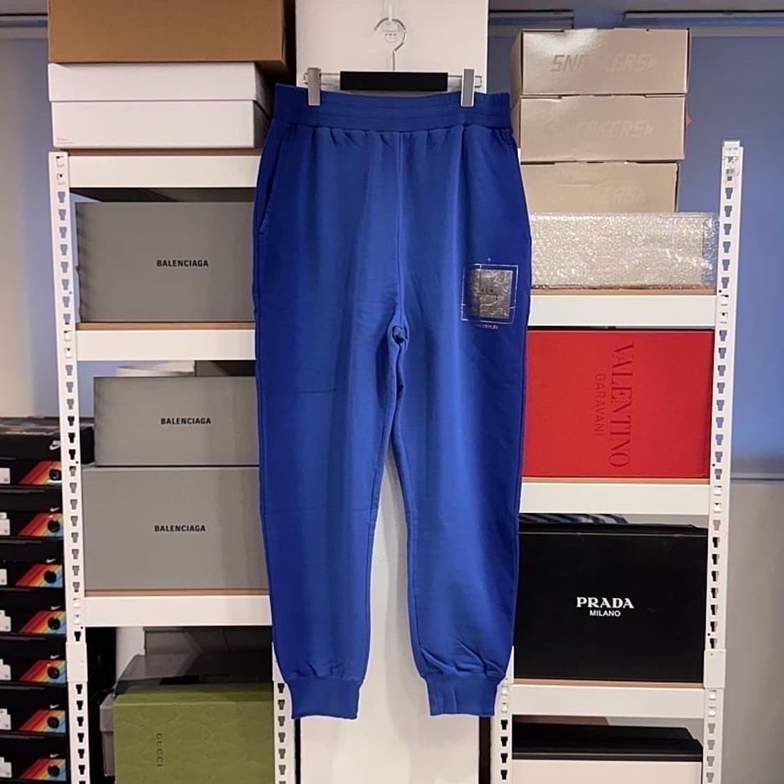 (정품/새상품) 어콜드월 남성 블루 스웻팬츠 조거팬츠 상품이미지1