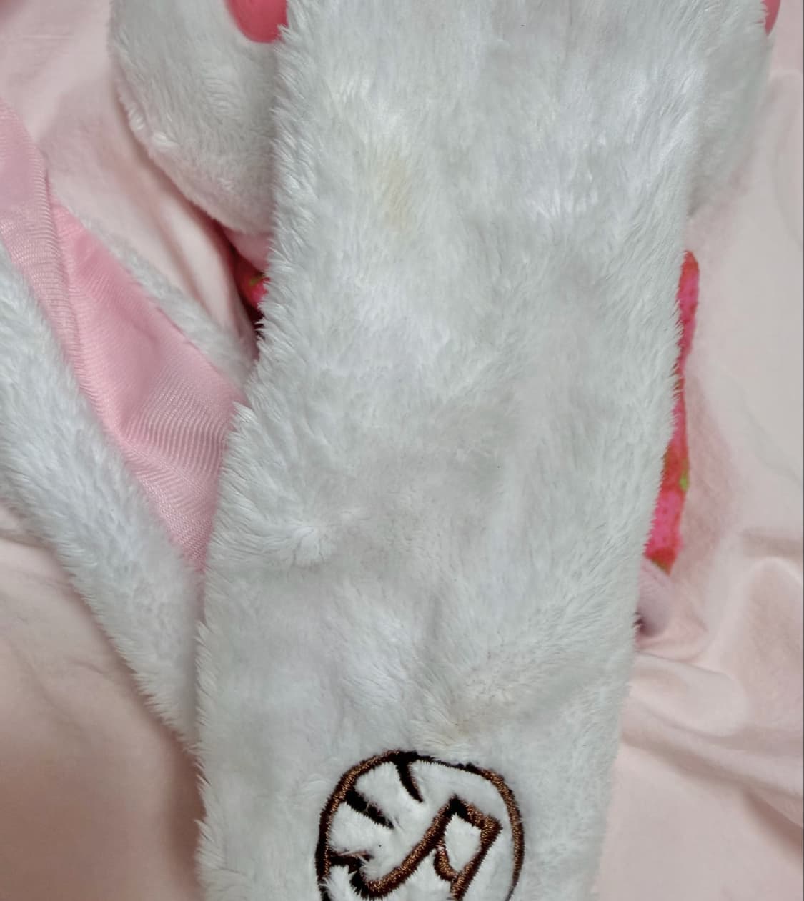 고전 딸기포대기 베이비범용토끼 인형 상품이미지3