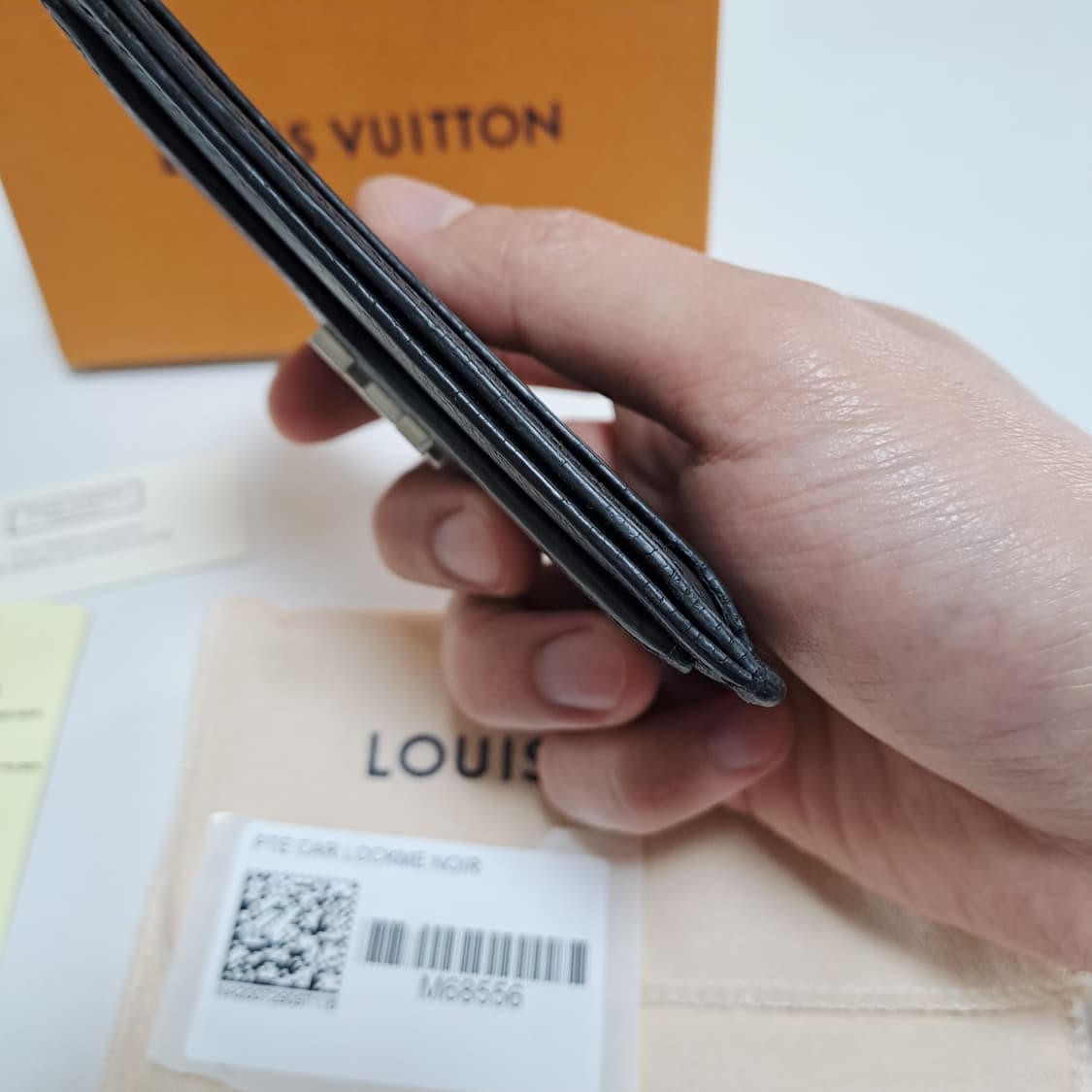 [100%/정품] 루이비통 락미 카드지갑 블랙 풀박스, 루이비통지갑 상품이미지7
