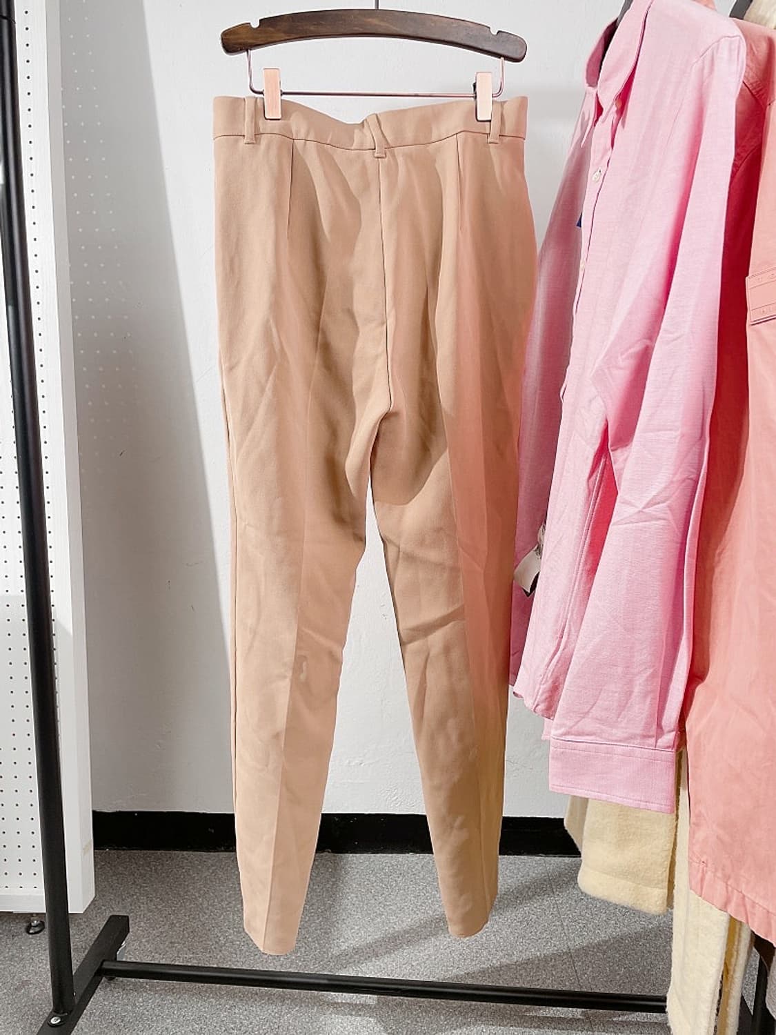 (정품/새상품) MAXMARA 막스마라 여성 베이지 팬츠 상품이미지4