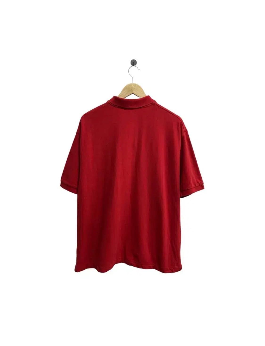 폴로 랄프로렌 레드 피케 반팔티 XL 상품이미지3