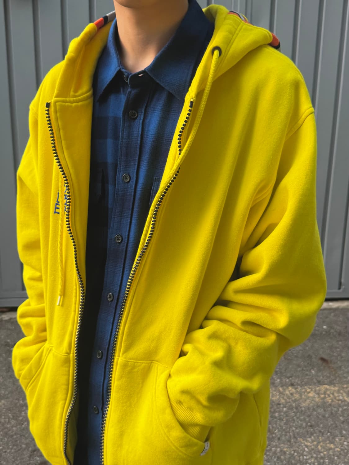 파세타즘 후드집업 (yellow) 상품이미지1