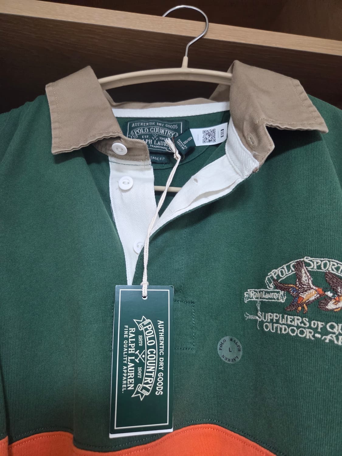 26ss 폴로 컨트리 럭비티 L 상품이미지2