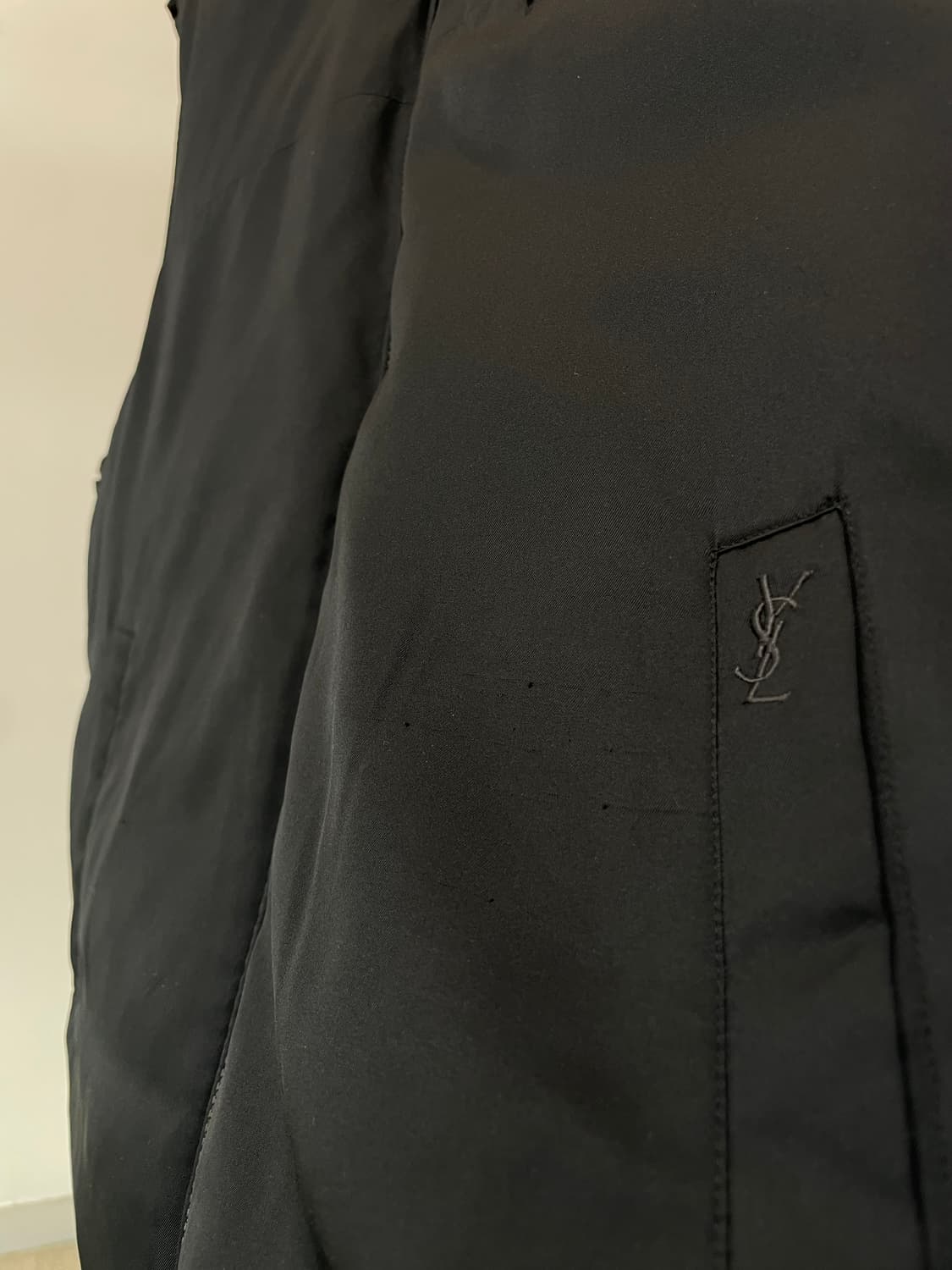 (105) ysl 입생로랑 리버시블 덕다운 패딩 베스트 상품이미지9