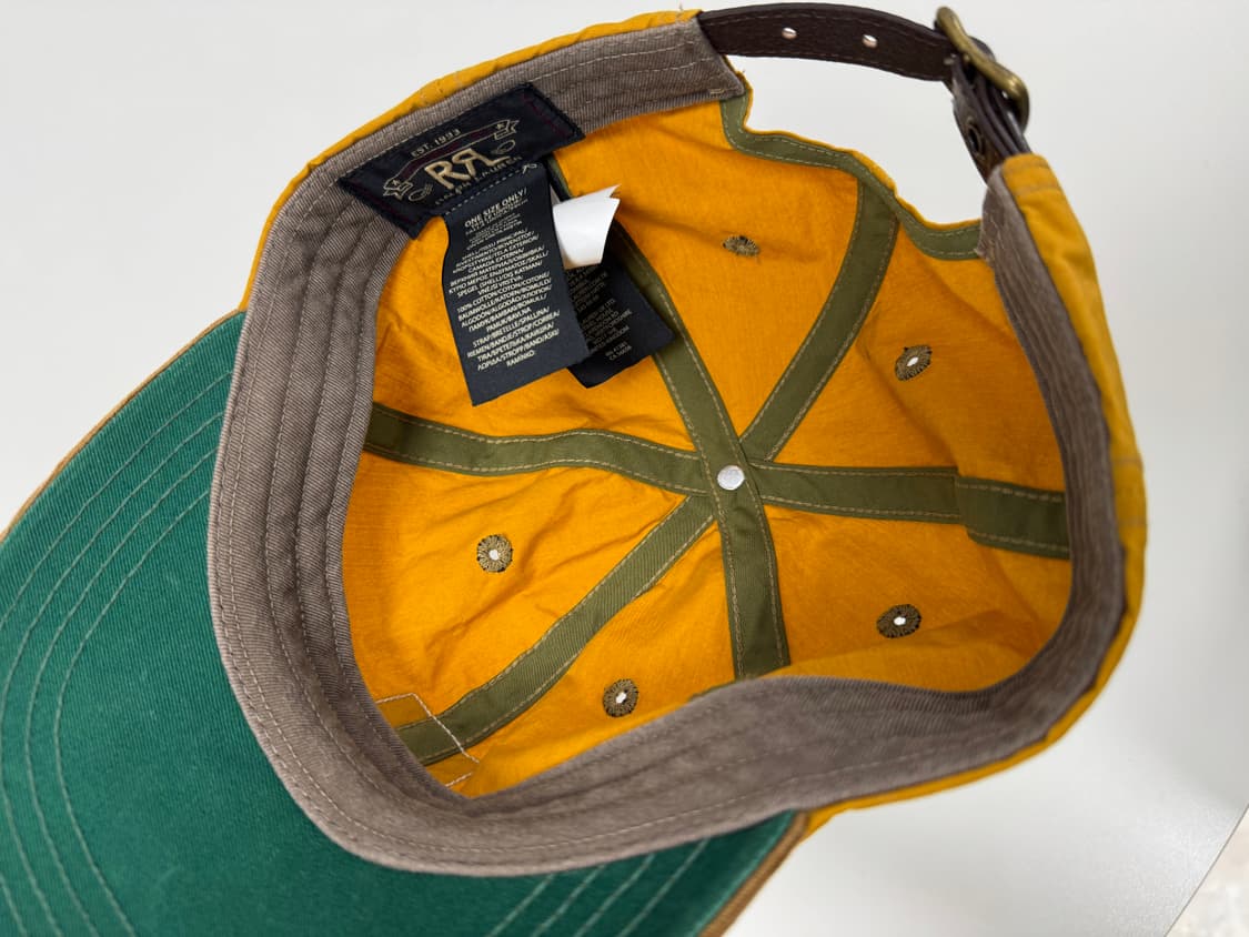 더블알엘 오일클로스 볼캡 상품이미지5