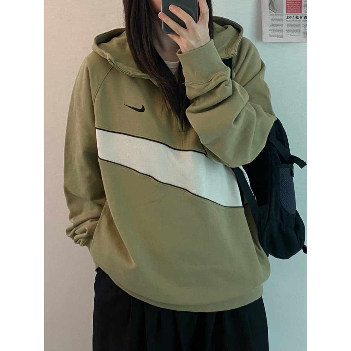 나이키 반집업 후드티 상품이미지3