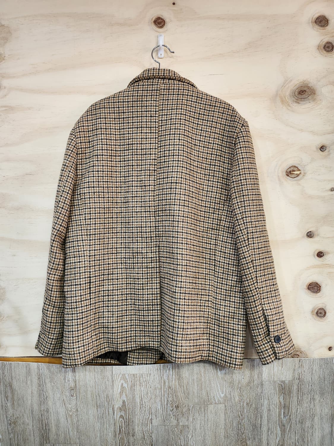 506) 누빔안감 체크 자켓 상품이미지2