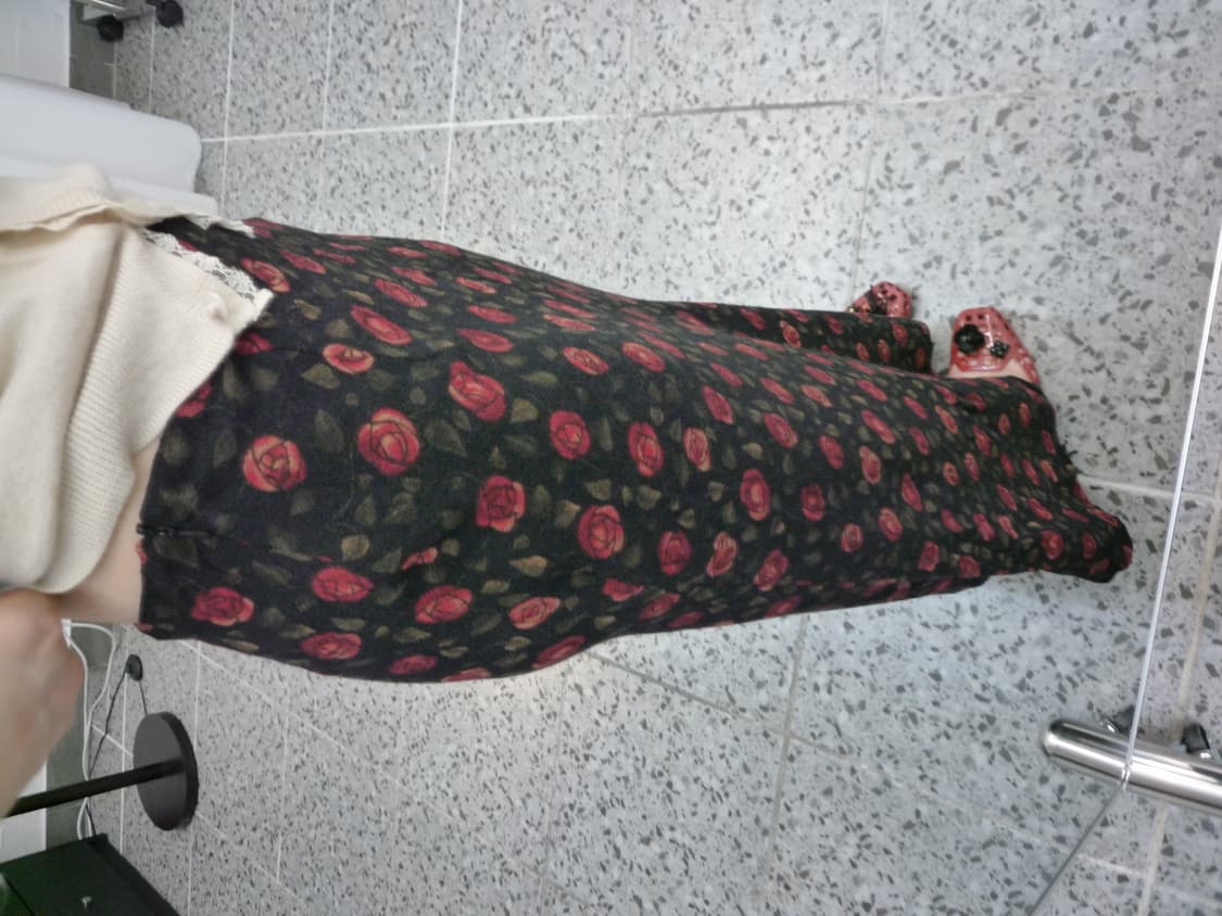 Rose rose long skirt 상품이미지3