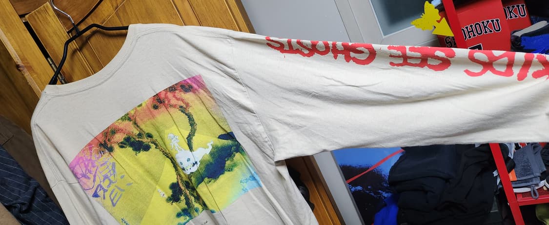 [XL] 칸예 키드 커디 키즈 시 고스트 머천 KIDS SEE GHOST 상품이미지3