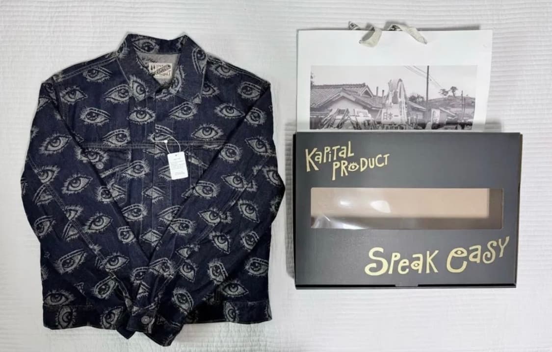 캐피탈 12온즈 스피크이지 데님 써드 자켓 인디고(새상품) 상품이미지1