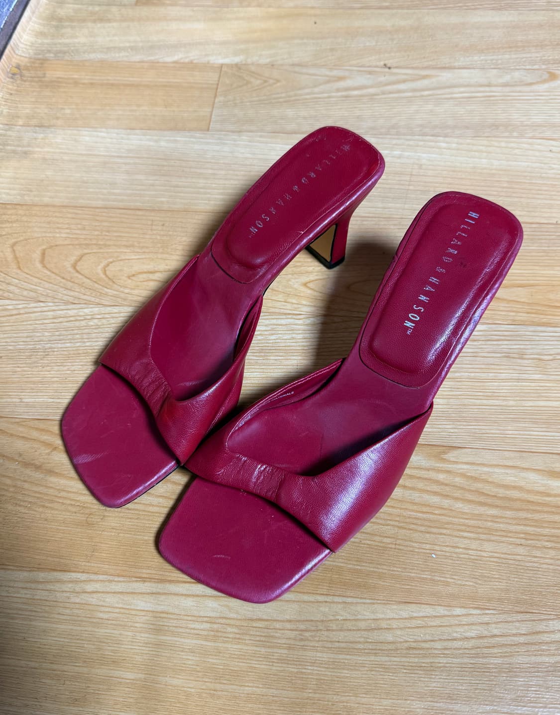 레드 뮬 샌들 상품이미지1