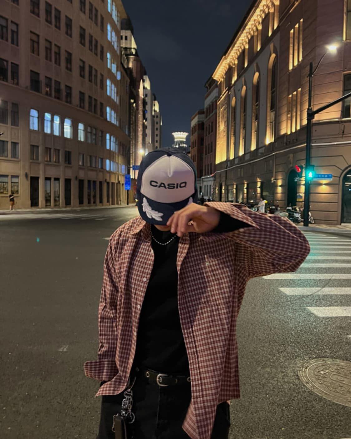 레드 체크 셔츠 상품이미지4