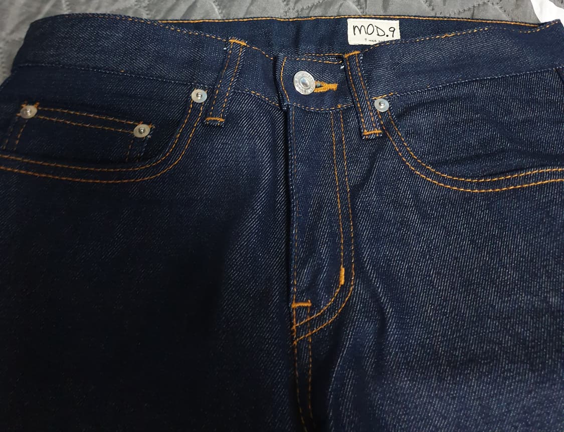 모드나인 MOD2 스판 생지 데님팬츠 (28) 상품이미지2