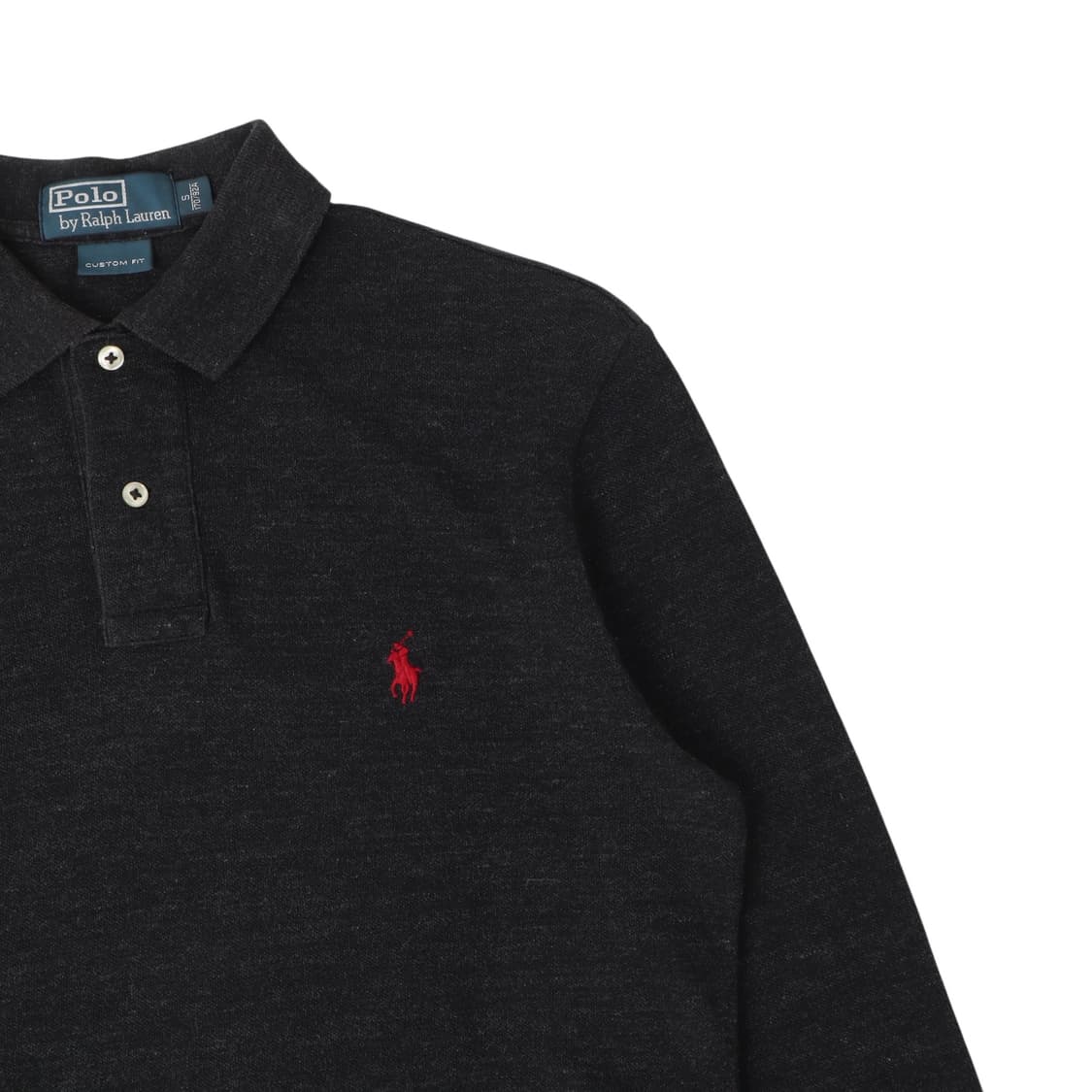 폴로 랄프로렌 챠콜 pk 롱슬리브 티셔츠 상품이미지3