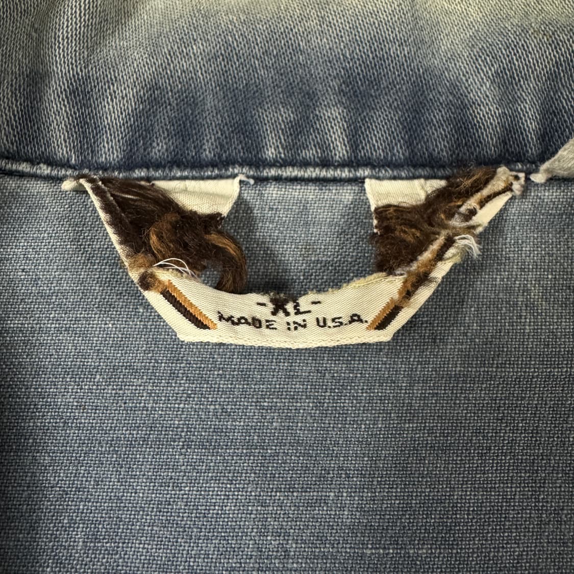 빈티지 70s Sedgefield USA 메이드 데님 워크 자켓 상품이미지6