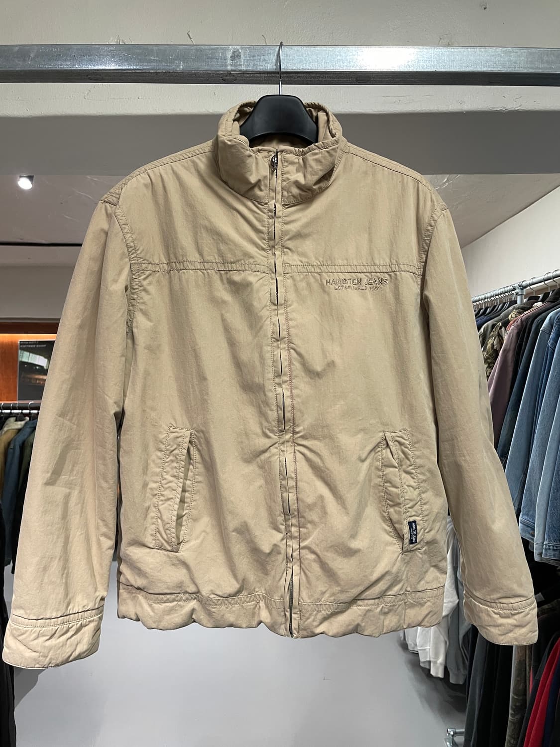 빈티지 블루종 플리스 자켓   상품이미지7