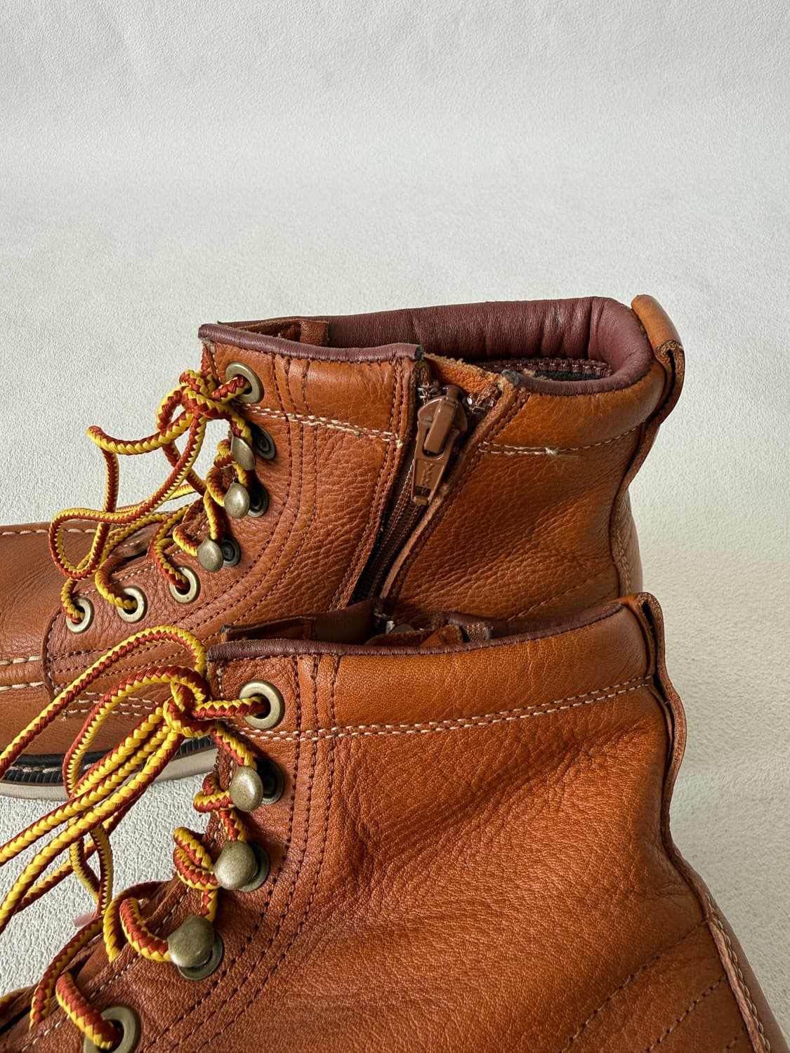 [250]Pre owned 비브람솔 레더 부츠 상품이미지6