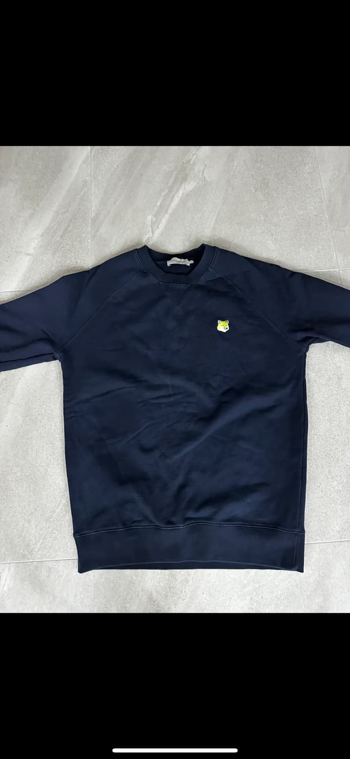 메종키츠네 폭스헤드패치 맨투맨 상품이미지1