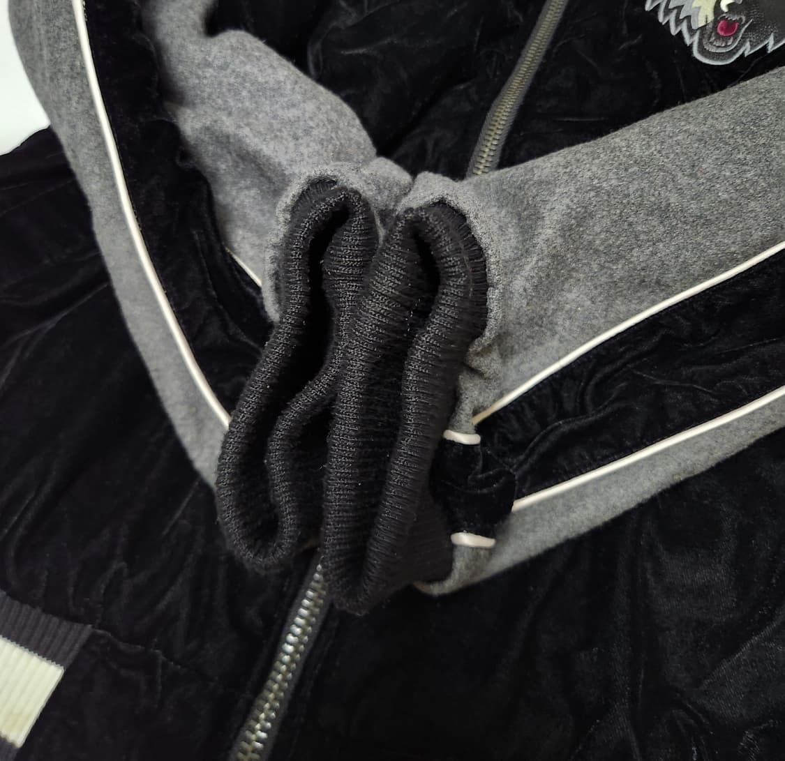 NBA 미네소타 팀버울브스 울 벨벳 바시티 자켓 M 상품이미지6