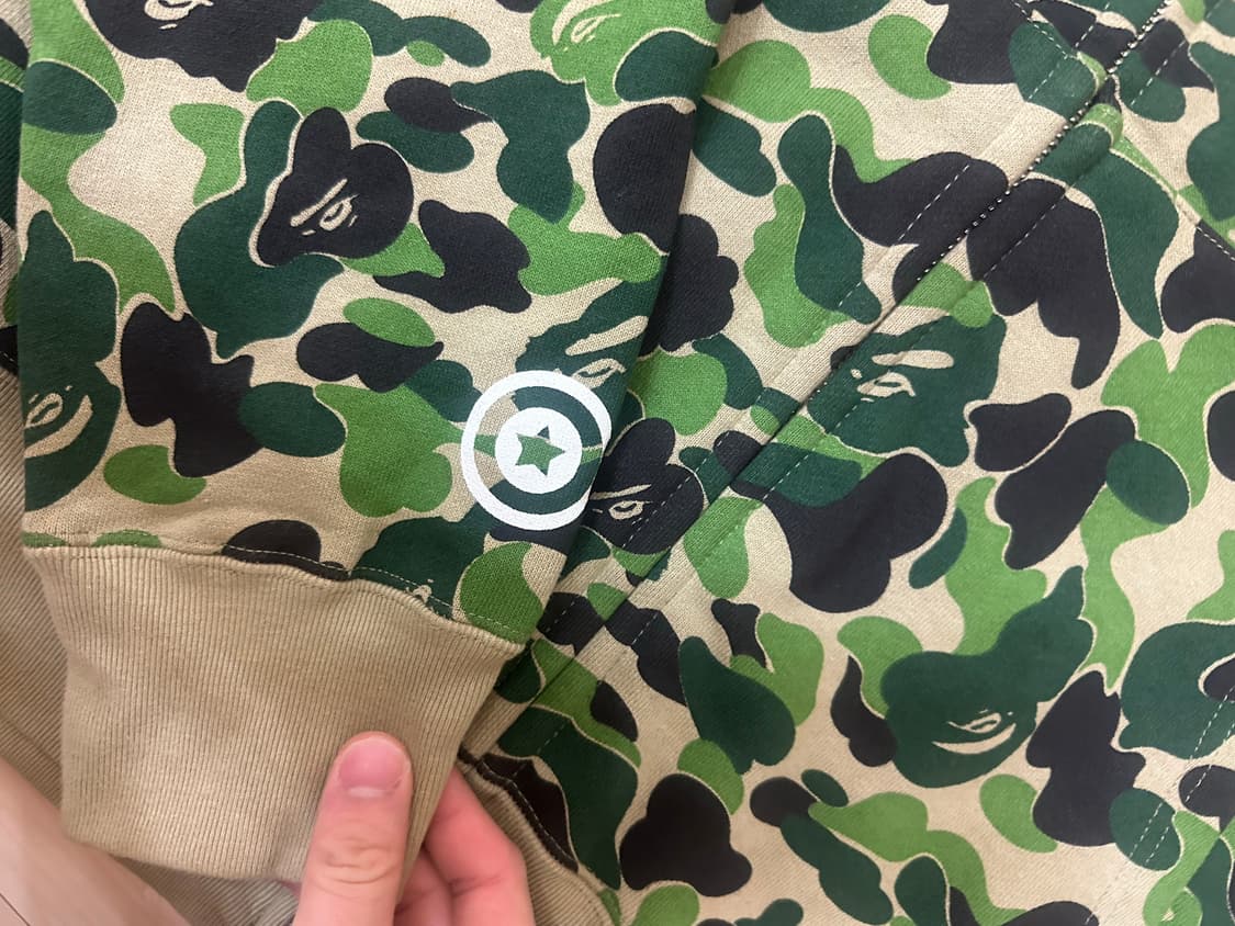 베이프 샤크후드 녹계 L 상품이미지4