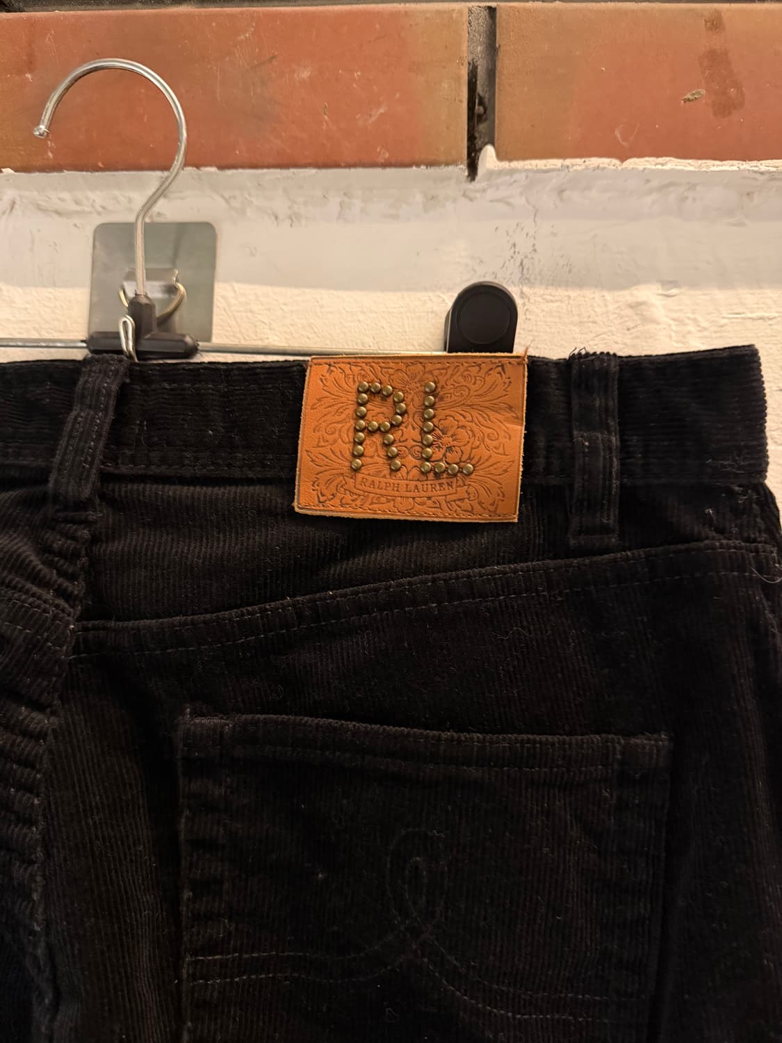 Ralph Lauren Sport 코듀로이 블랙 진 32 상품이미지7