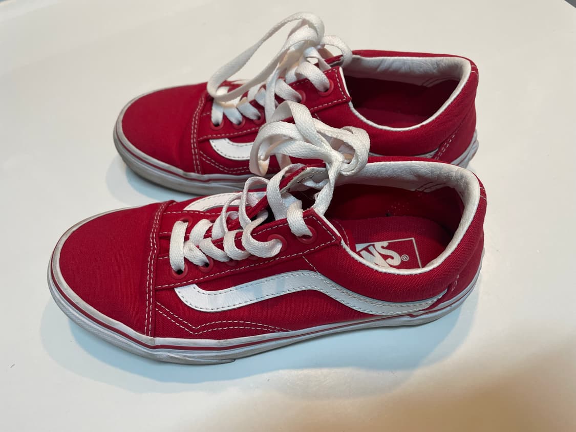 반스 올드스쿨 레드 스니커즈 220 상품이미지2