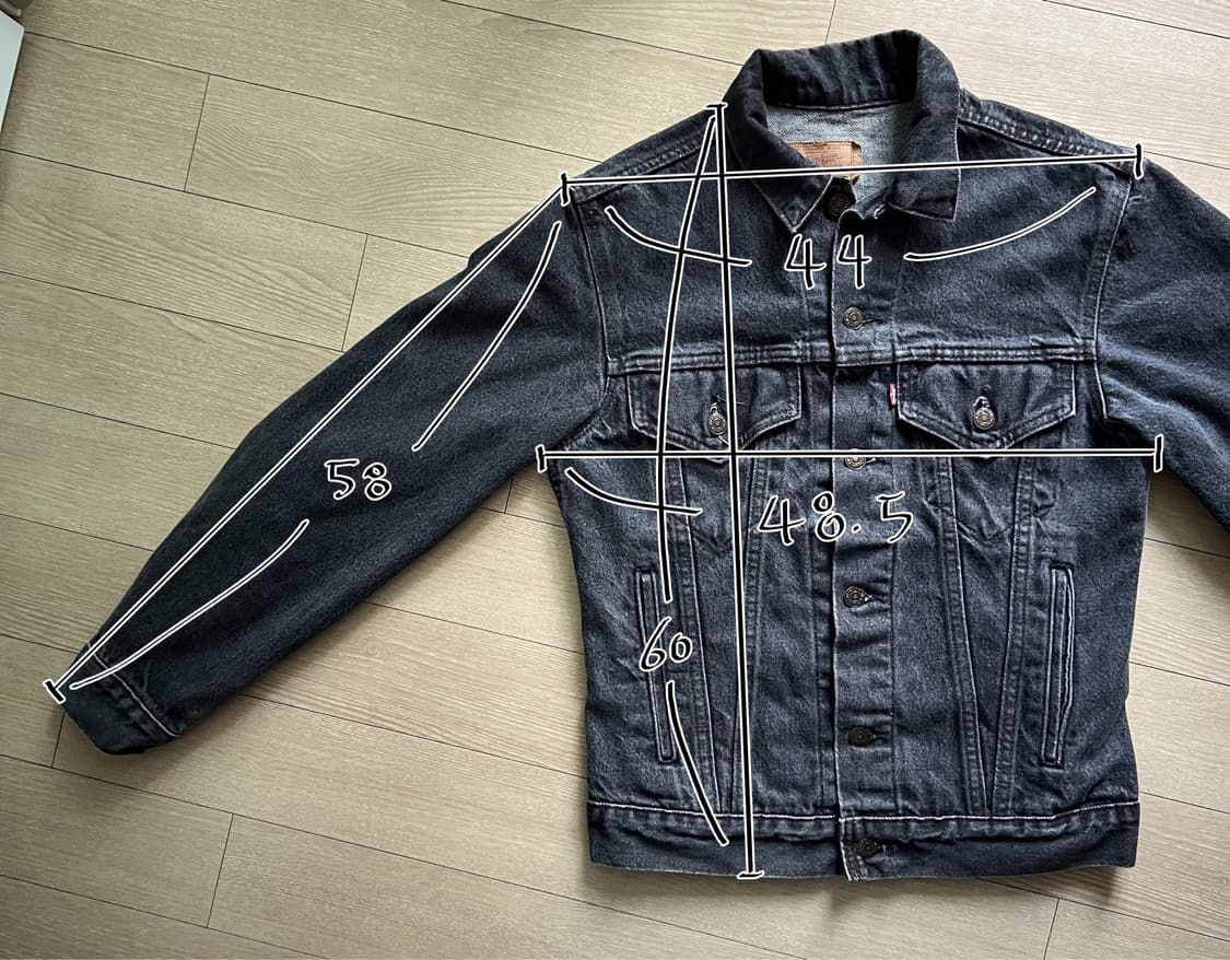 80s usa Levis 70506 0259 상품이미지8