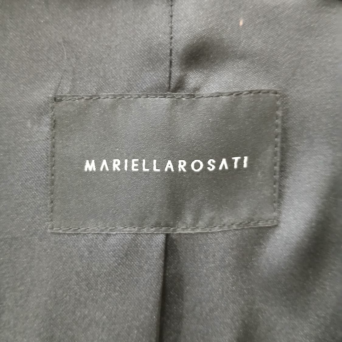 MALIELLAROSATI 블랙 밍크 코트 여성용 상품이미지5