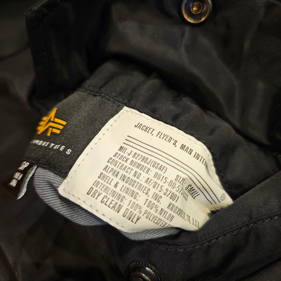 S 알파인더스트리 ma1 자켓 항공점퍼  상품이미지4