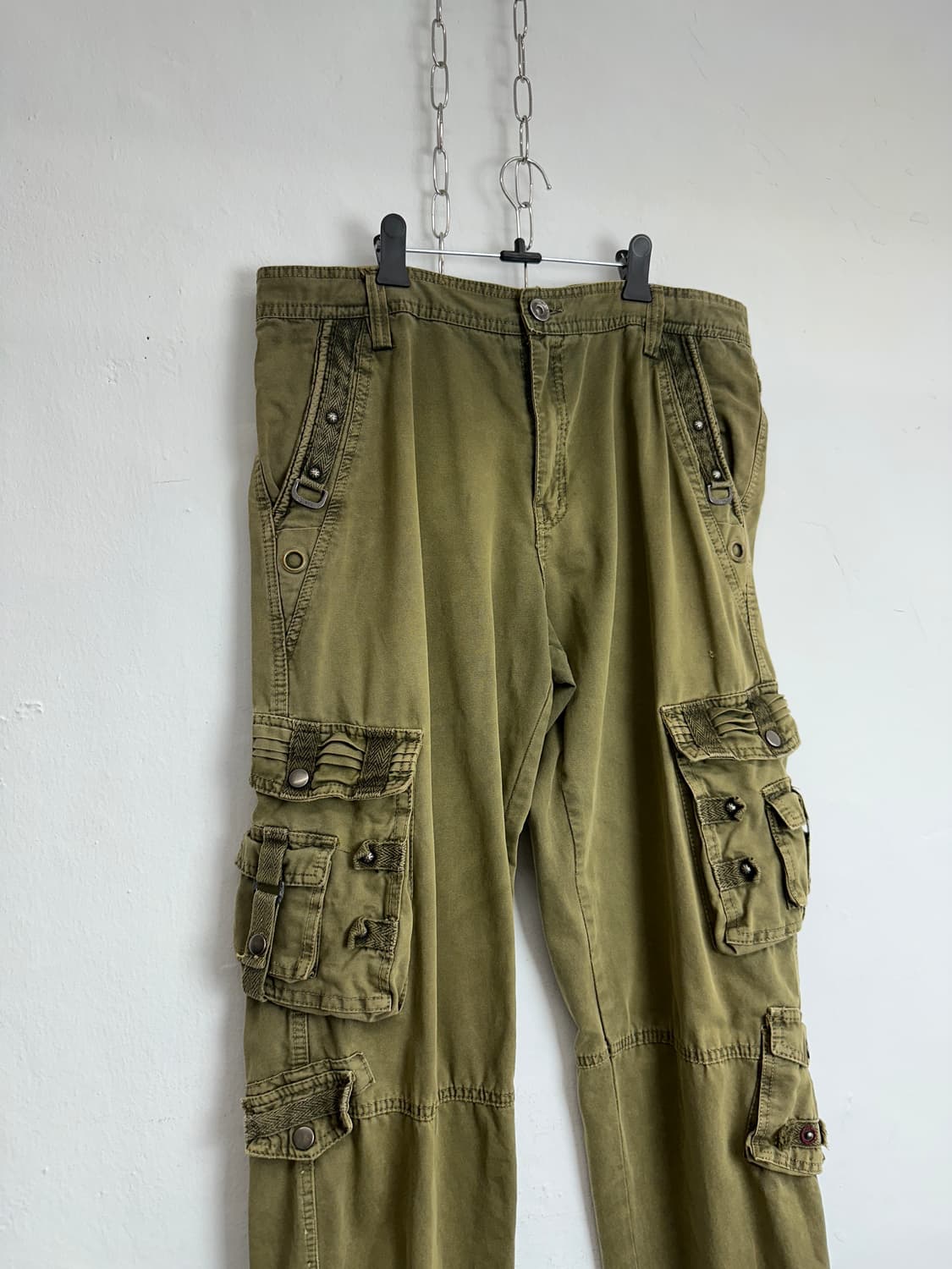 Military Multi-Pocket Cargo Pants 상품이미지5