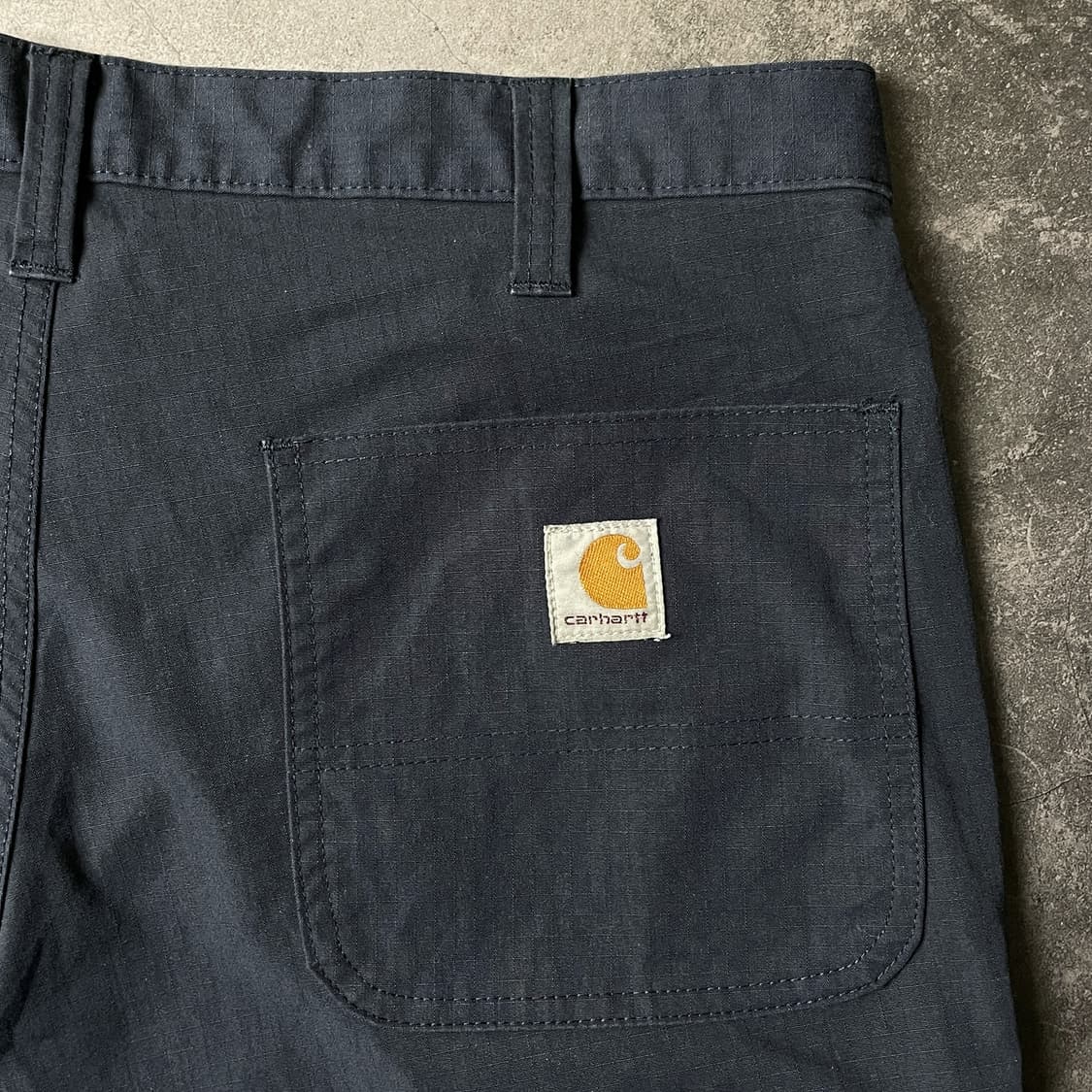 CARHARTT 칼하트 빈티지 네이비 워크 팬츠 A00996 상품이미지8