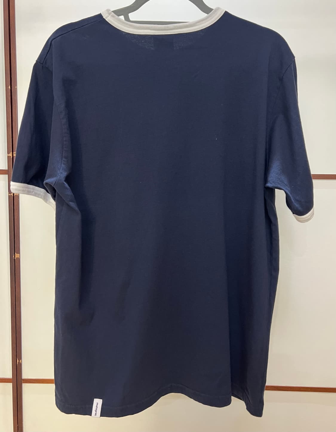 마하그리드 HELLO BEAR RINGER TEE NAVY 상품이미지6