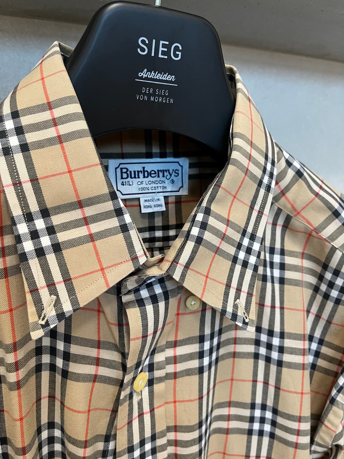 버버리 노바체크 셔츠 상품이미지3