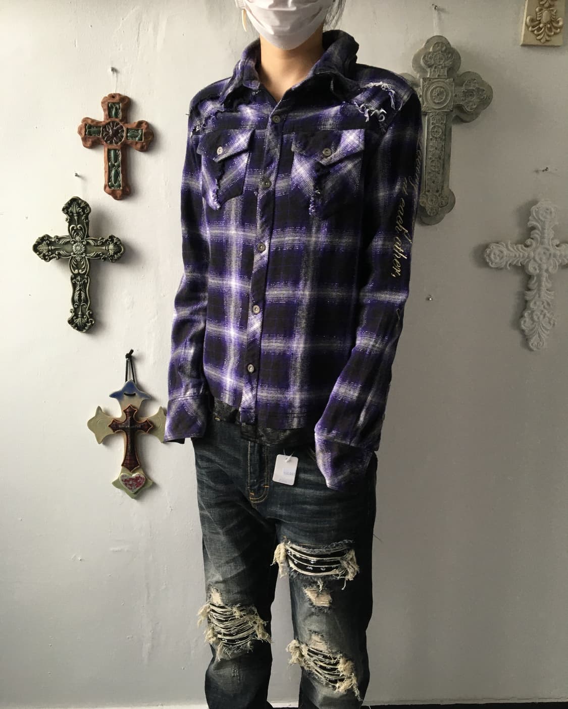 Check pattern shirt 상품이미지8