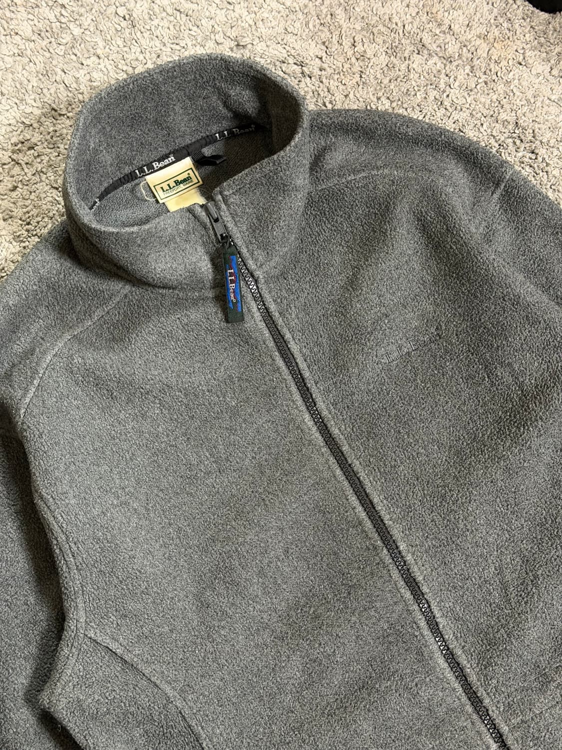 90s 엘엘빈 플리스 집업 made in USA 상품이미지4