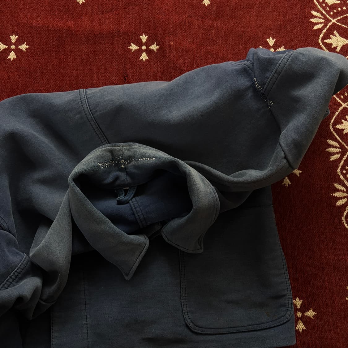 60s 몰스킨 프렌치 워크 자켓 상품이미지3