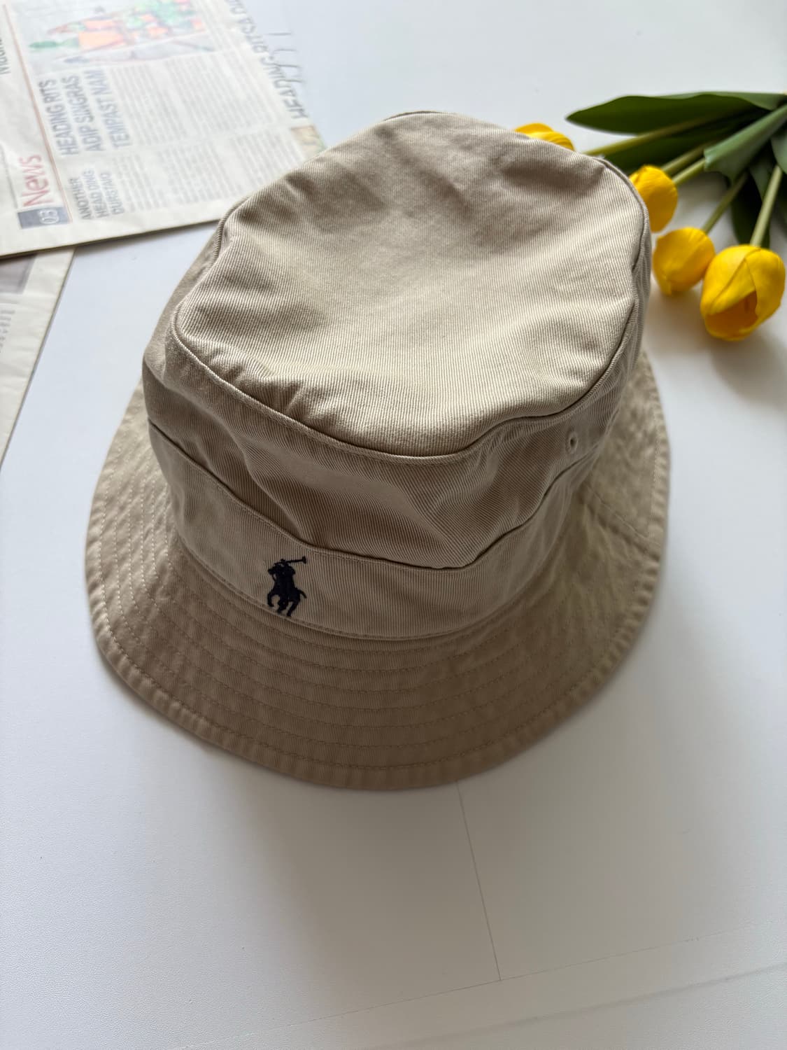 Polo 폴로랄프로렌 코튼 치노 버킷햇  상품이미지2