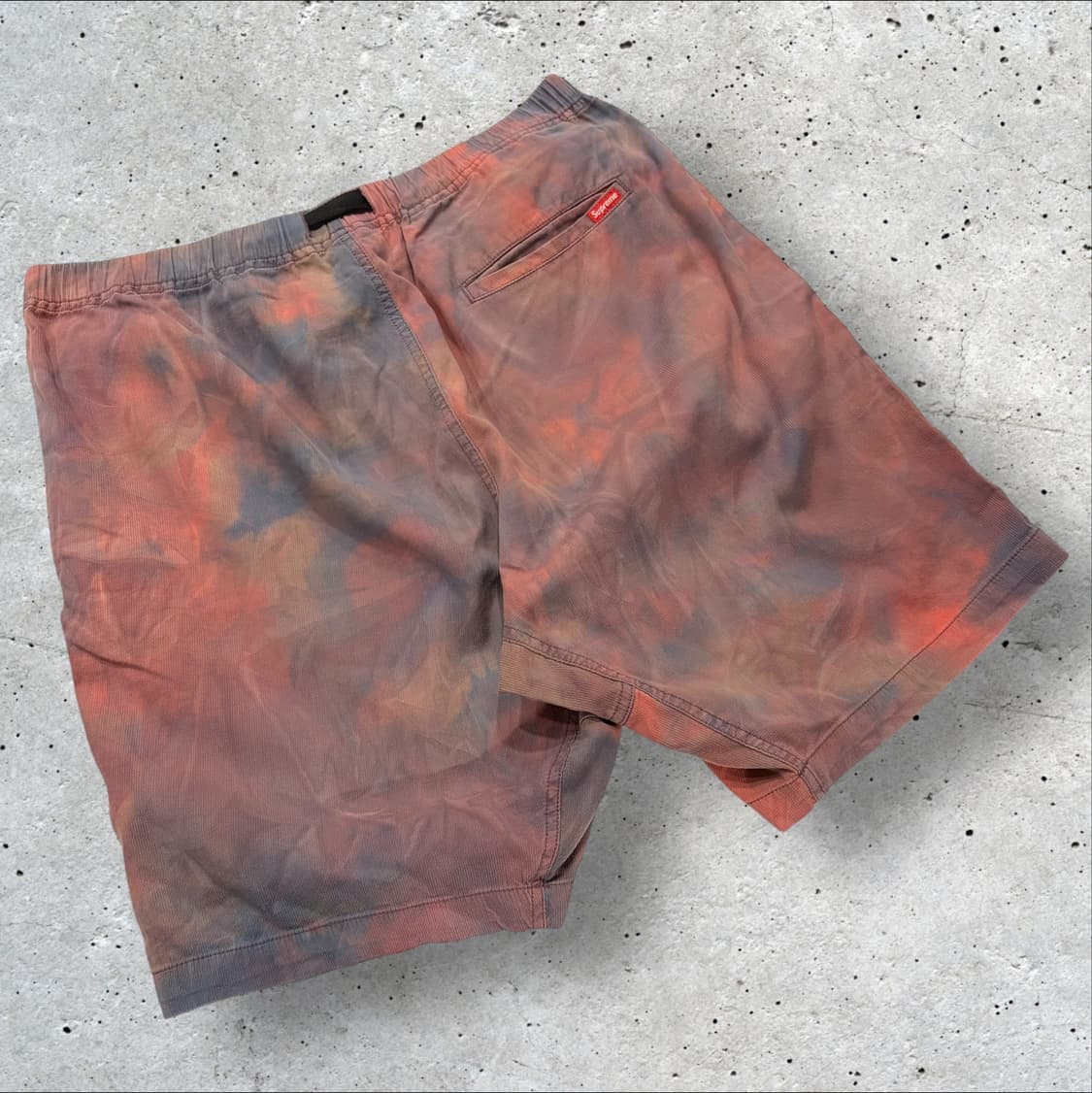 [L] 슈프림 타이다이 염색 반바지 팬츠 Supreme C631 상품이미지2