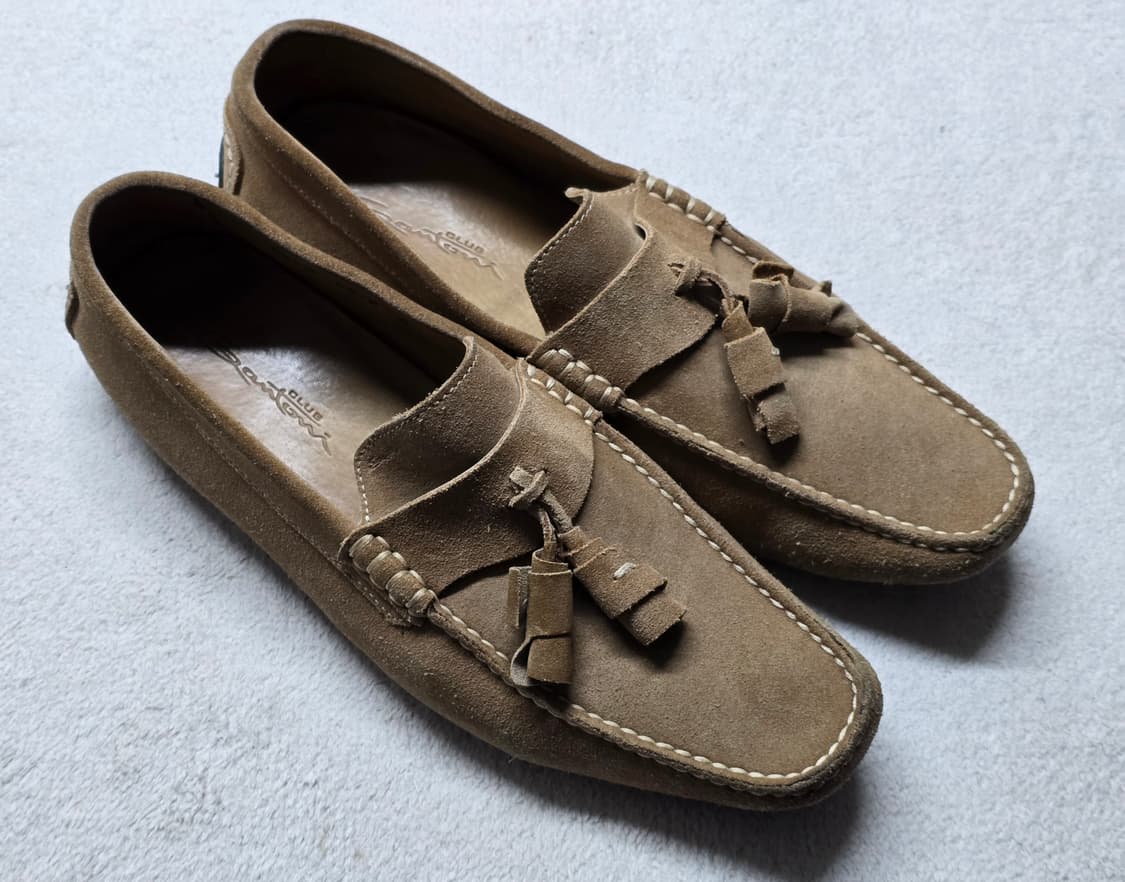 Santoni Club 산토니 스웨이드 태슬 로퍼 270 상품이미지1