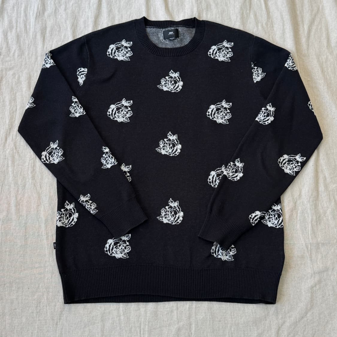 오베이 플라워 니트 L 상품이미지1