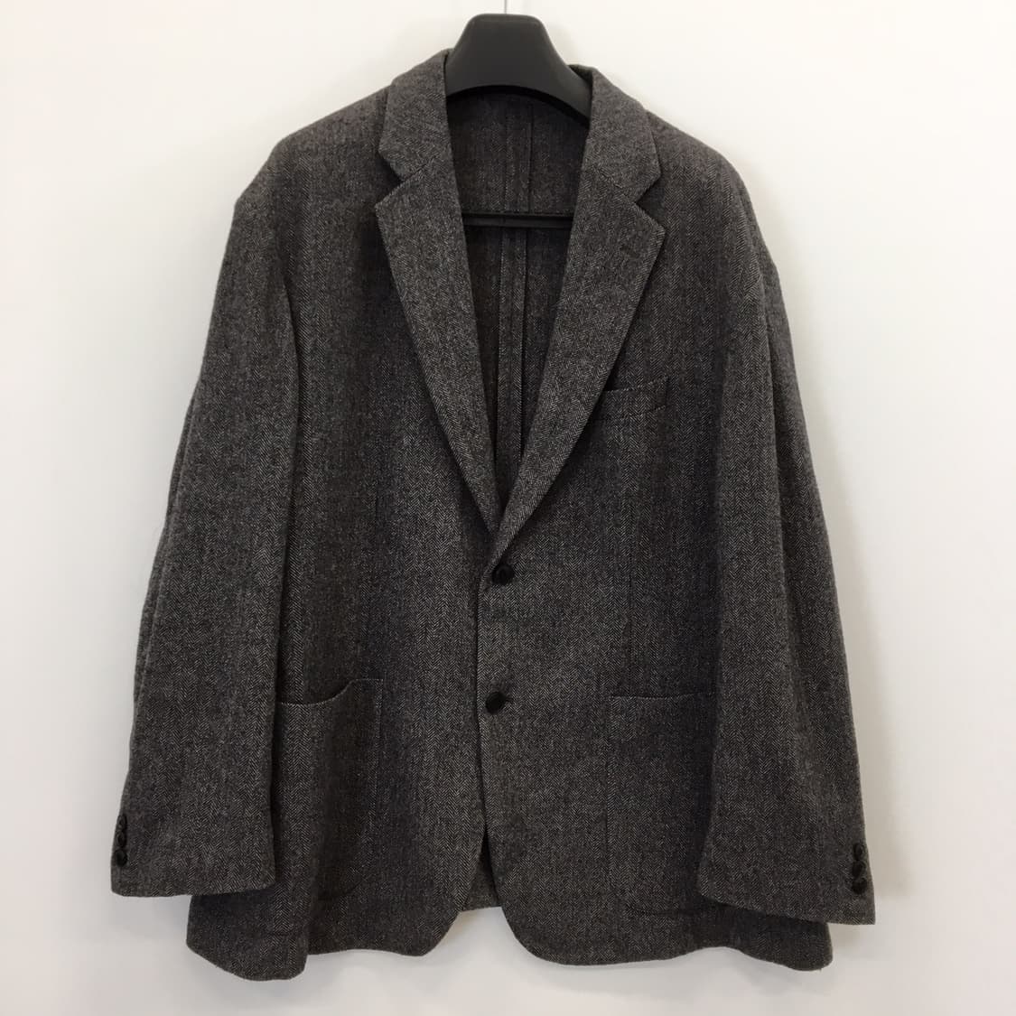 유니클로 헤링본 모직자켓 4XL 상품이미지1