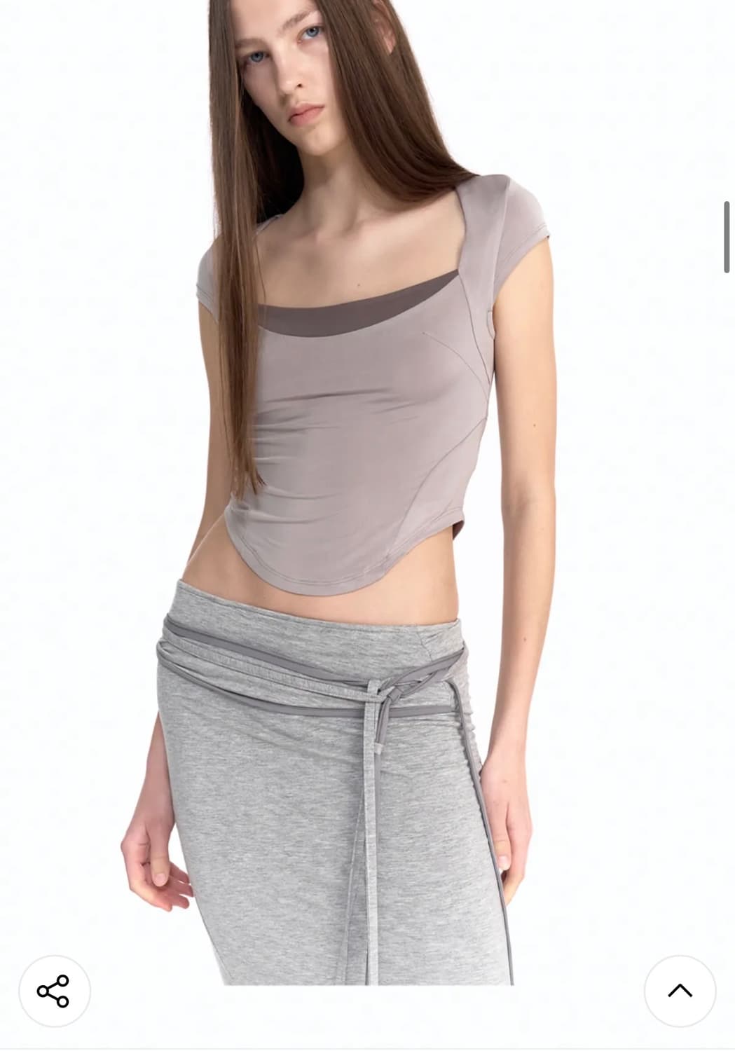 2000아카이브스 OLIVIA TOP (BEIGE) 상품이미지1