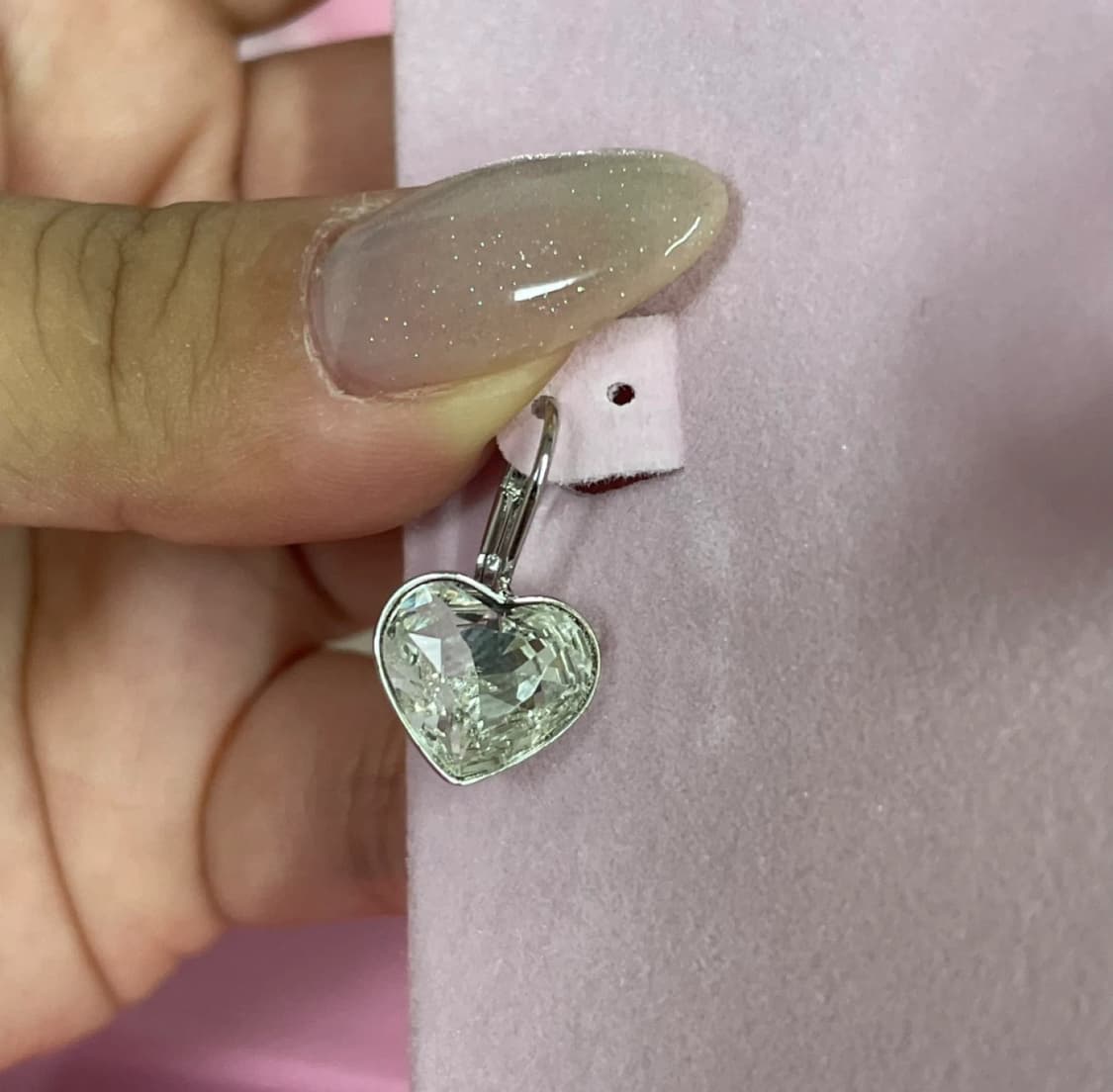 스와로브스키 벨라 하트 귀걸이 상품이미지3