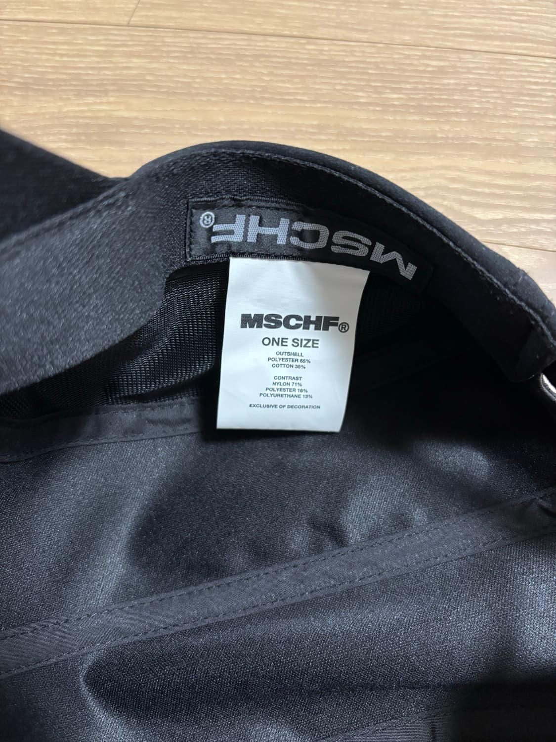 RHOMBUS RUNNING CAP-BLACK 상품이미지4